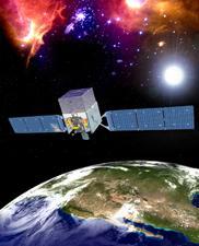 Indirect WIMP Detection Satellites Fermi, to the left detects gamma rays (photons) that