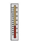 can tell if it is warm or cold outside, but a thermometer can measure the exact temperature.