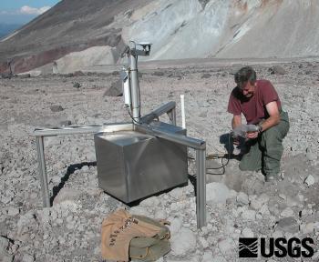 Research and development scientists design, build, and test equipment for monitoring volcanoes in the U.S. and around the world.