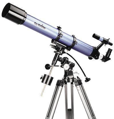 Here we need to highlight some slight differences between the mounting of a refractor and a Newtonian type reflector.