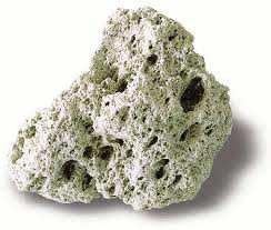 Pumice is very light because the lava cools very quickly under very little pressure.