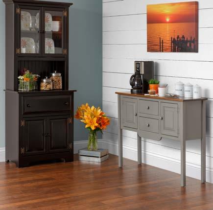 Cabinet Open 24 w x 12 d x 71 h Dining