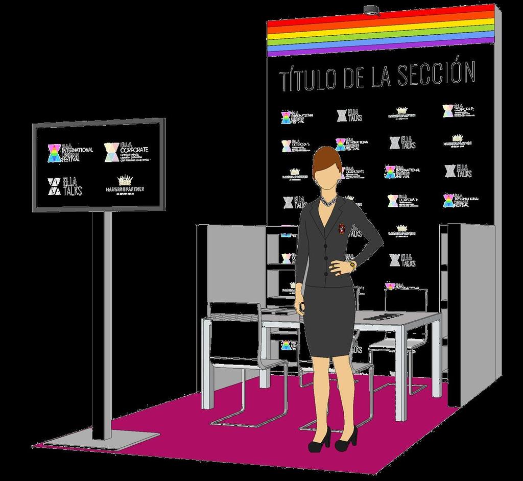 III. C O L L A B O R A T I O N O P P O R T U N I T I E S - E X H I B I T O R S SHARING A STAND WITH SIMILAR COMPANIES: A CONVENIENT AND AFFORDABLE OPTION ELLA TRAVEL STAND TURNKEY STAND SHARED