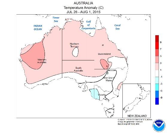 6 AUSTRALIA Rains of.20-.
