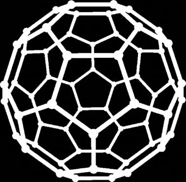 that is light and flexible o Tennis racquets o Fishing rods Pencils Electrodes Fullerenes (Buckyballs) Buckyballs have a roughly spherical group of covalently bonded carbons