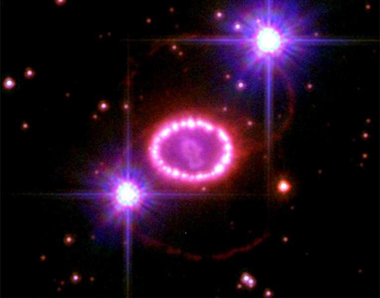 Type 2 supernovae occur when the outward force of fusion no