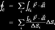 If the line integral is taken over a closed path, we represent it as. If the vector field is conservative, i.e., if there exists a scalar function such that one can write as, the contour integral is zero.