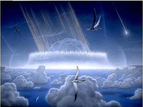 The Impact Hypothesis Impact of 10 km asteroid 65 mya Effects of the Impact the asteroid hit the Earth with a force of