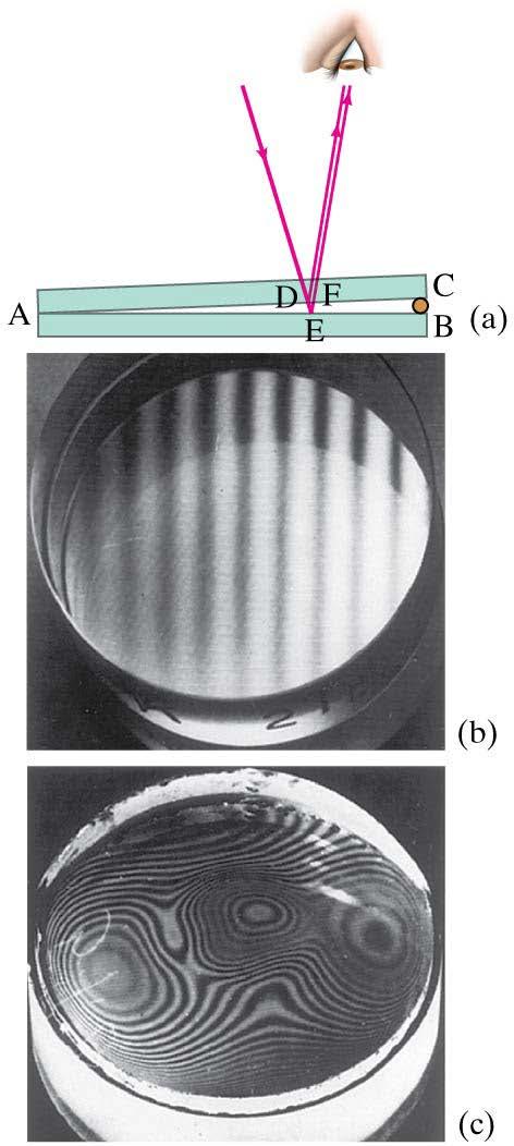 24-8 Interference in Thin Films One can also create a thin film