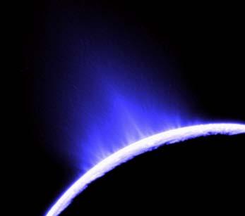 Saturn s s Moon Enceladus Has liquid water below the