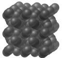 10.4 Properties of Solids: Molecular : composed of molecules held together by intermolecular forces.