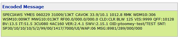 1.1.9 CAVOK CAVOK is included in an Aerodrome Weather Report in place of visibility, present weather and cloud when the following conditions occur simultaneously at the time of observation: a)