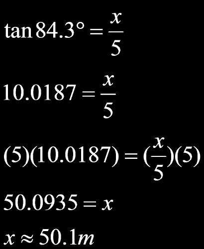 0187 with a denominator of 1 and use the cross product property or multiply both sides of the equation by 5 using the multiplication property of equality (see net slide).