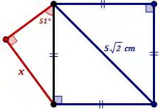 5. In right triangle SRT shown in the diagram, angle T is the right angle and 34. Determine the approximate value of. 6.