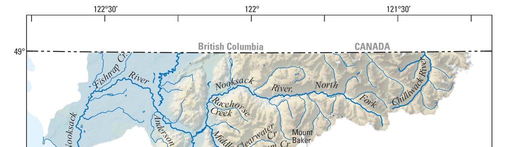 Nooksack River Basin About 2000