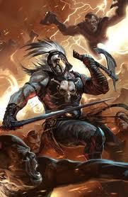 J. Ares God of war Associated with fighting and destruction Son of Zeus and