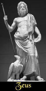 A. Zeus One of the 6 children of the Titans, Cronus and Rhea Supreme/chief Greek god Lord of the sky Many