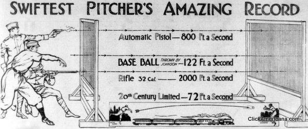 Unit Analysis Examples On October 6, 1912, a munitions company measured Washington Senators pitcher Walter Johnson s fastball speed at 122 feet per second.