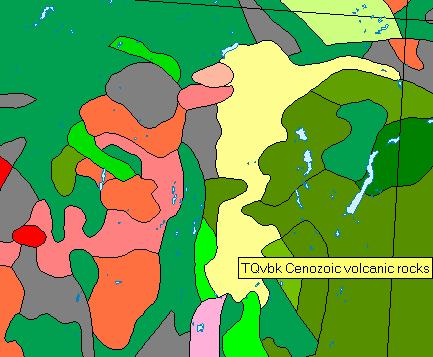 1:250,000 Terranes Digital Geology Map of BC