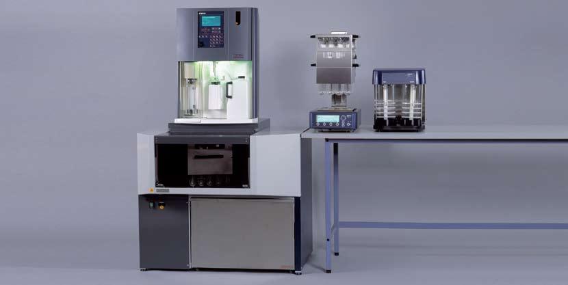 Kjeltec 2400/2460 Auto Sampler System Fully automatic distillation for analysis of Kjeldahl nitrogen/protein, ammoniumnitrogen, Direct distillation (DD), volatile acids/bases etc.