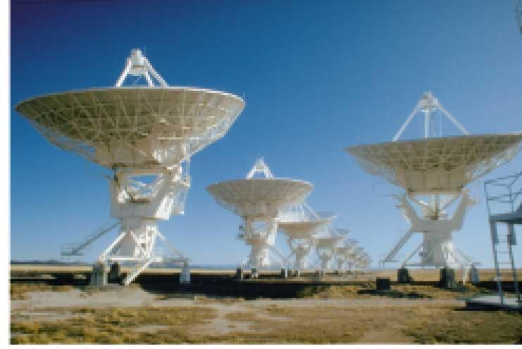 Advantages of Radio Telescopes Radio telescopes are much less affected by turbulence in