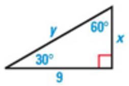 triangle, the hypotenuse is twice as long as