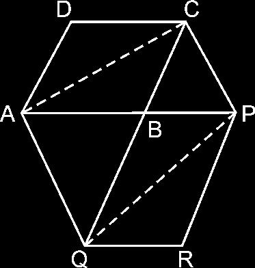 BE AC and CF AB To Prove : ar (ABE) = ar (ACF) Proof : ABE and parallelogram BCYE are on the same base BC and between the same parallels BE and AC. ar (ABE) = 1 ar (BCYE).