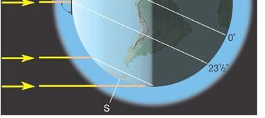 Image 1 ADA Description: Picture shows the tilt of the earth and angle of