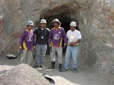 either the small scale mining and the traditional mining,