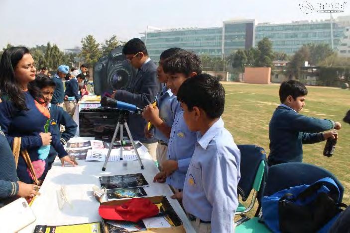 INTRODUCTION TO TOOL-BOX OF AN ASTRONOMER In this activity, the audience got to know about the different tools which every SPACE young