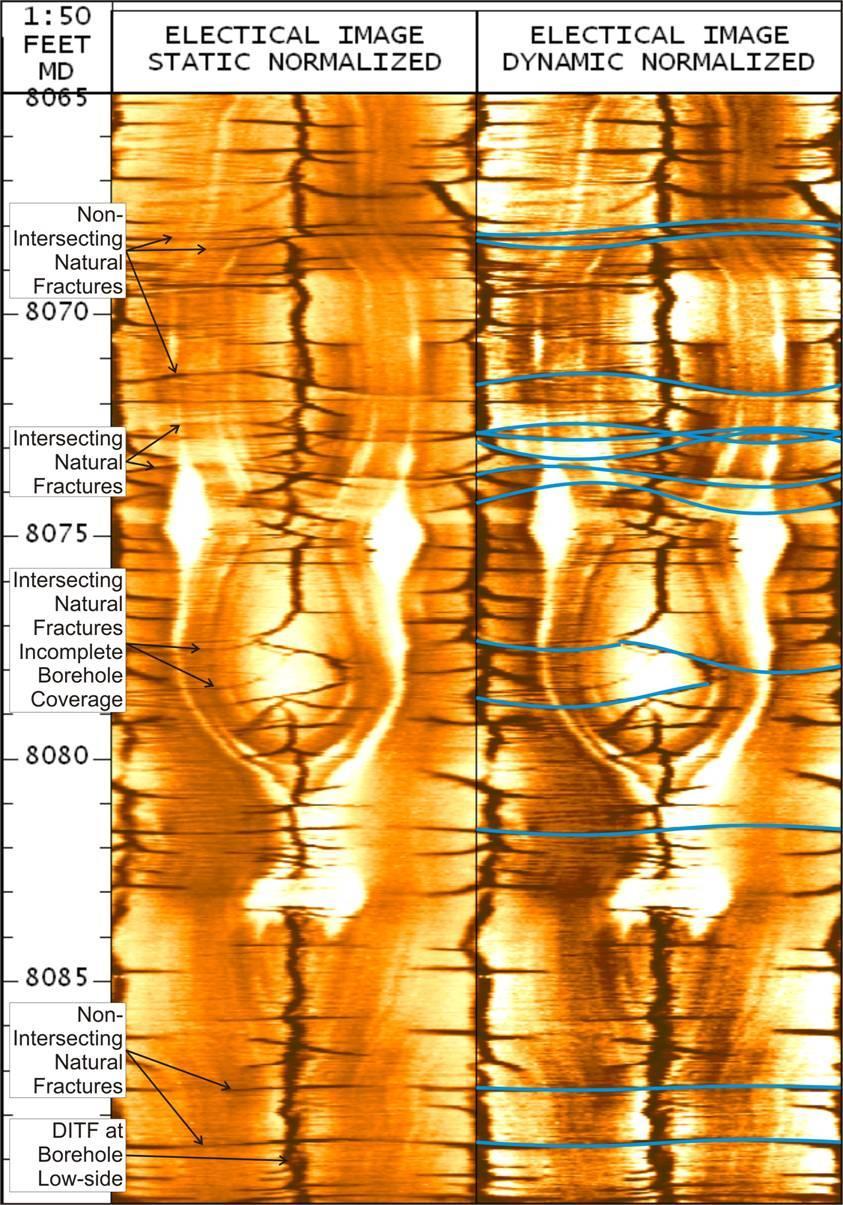 Unconventional Shale Petrophysical Evaluation: Geological Characterization Borehole imaging Applications in shale gas plays: Resolve complex structures Characterize natural fracture network In-Situ