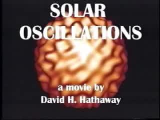 Helioseismology Solar surface moves up and down like ocean waves 5