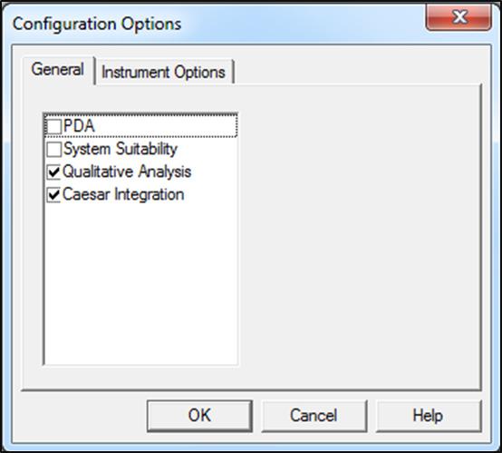 System Configuration Figure B.5 Configuration Options 3.