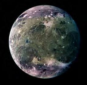 The largest moon in the solar system is Ganymede (GAN-uh-mede). It is one of Jupiter s moons.