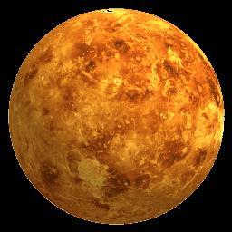 Venus is second from the sun.