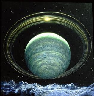 Early scientists thought Saturn was the only planet with rings,