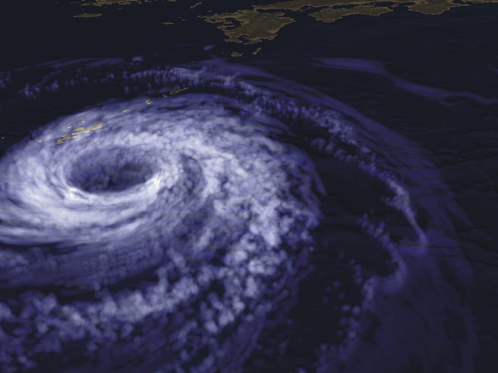 Super Typhoon by Dynamic DS Super Typhoon projected by CReSS (Storm