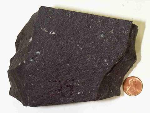 Chemical makeup: Basaltic (mafic) igneous