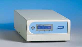 general chromatography HPLC Pumps Alltech Model 46 and 30 HPLC Pumps 3 yr warranty Both pumps are available in stainless steel or biocompatible PEEK.