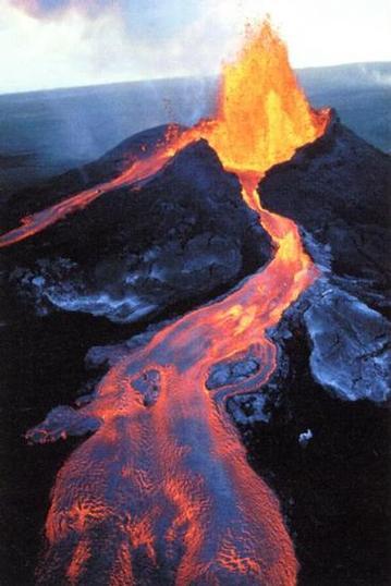 Igneous Rocks Igneous rocks form from the cooling of magma or lava of a Volcano Magma is molten (melted) rock inside the volcano Lava is molten rock outside of the