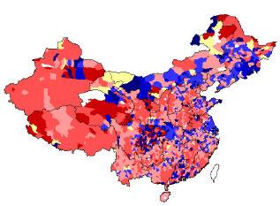 4 Area, Pan Bohai Sea Area and Pearl River Delta Area. This means that the magnitude and speed of urbanization and industrialization in these areas are most striking in China.