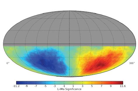 The IceCube Neutrino Observatory Using downgoing µ s from air showers Large scale Cosmic Ray