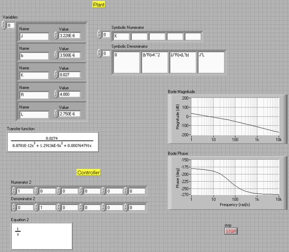 LabVIEW MathScript Approach Figure 5: Adding an Integrator - Front Panel (Download) If you are using the MathScript approach, add the following lines