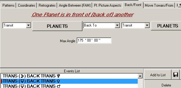 This is an attepmt to describe how the planets are located relative to each other. This setting records all planets that are behind other planets.