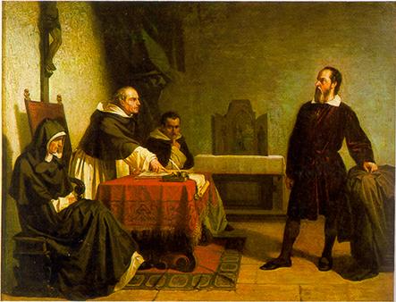 The Trial of Galileo June 22, 1633: Galileo was convicted and sentenced to life imprisonment by the Catholic Inquisition.