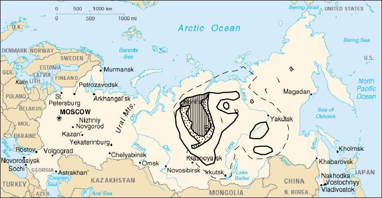 The Siberian flood basalts aka