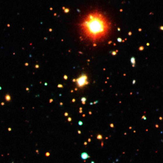 Example Deep Submm Image 14011+0253 Ivison et al. (2000) 14010+0253 cd galaxy 14010+0252 14009+0252 2.