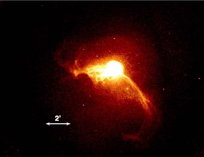 Extended features in soft Chandra X-ray image of M87/Virgo (0.