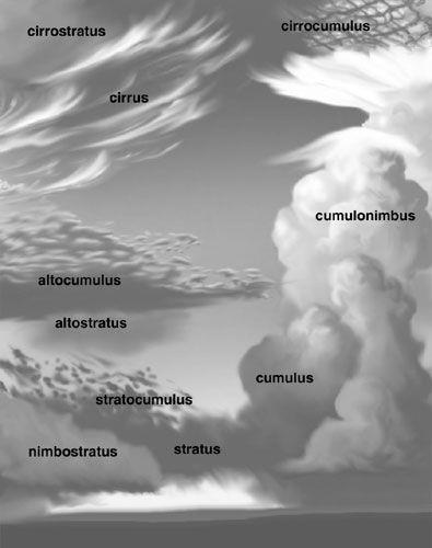 Weather Quiz Identify the 10 types of clouds on the picture: Altocumulus, Altostratus, Cirrocumulus,