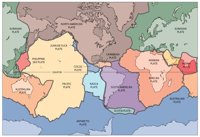 Activity 1: Locating Plate Boundaries on a Geological Map In this activity you will use a map of the world and locate the following plate boundary types: Divergent Convergent Transform Place colours